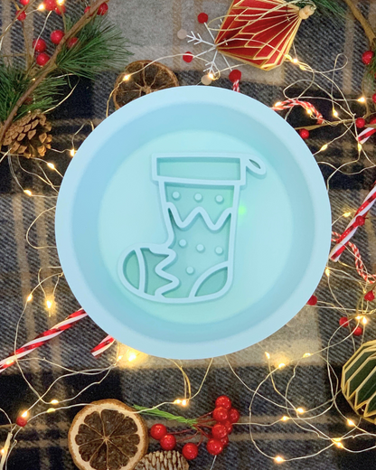 2 in 1 Christmas Stocking Slow Feeder Bowl & Lick Mat.