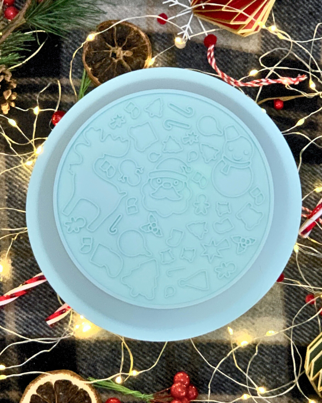 2 in 1 Christmas Stocking Slow Feeder Bowl & Lick Mat.