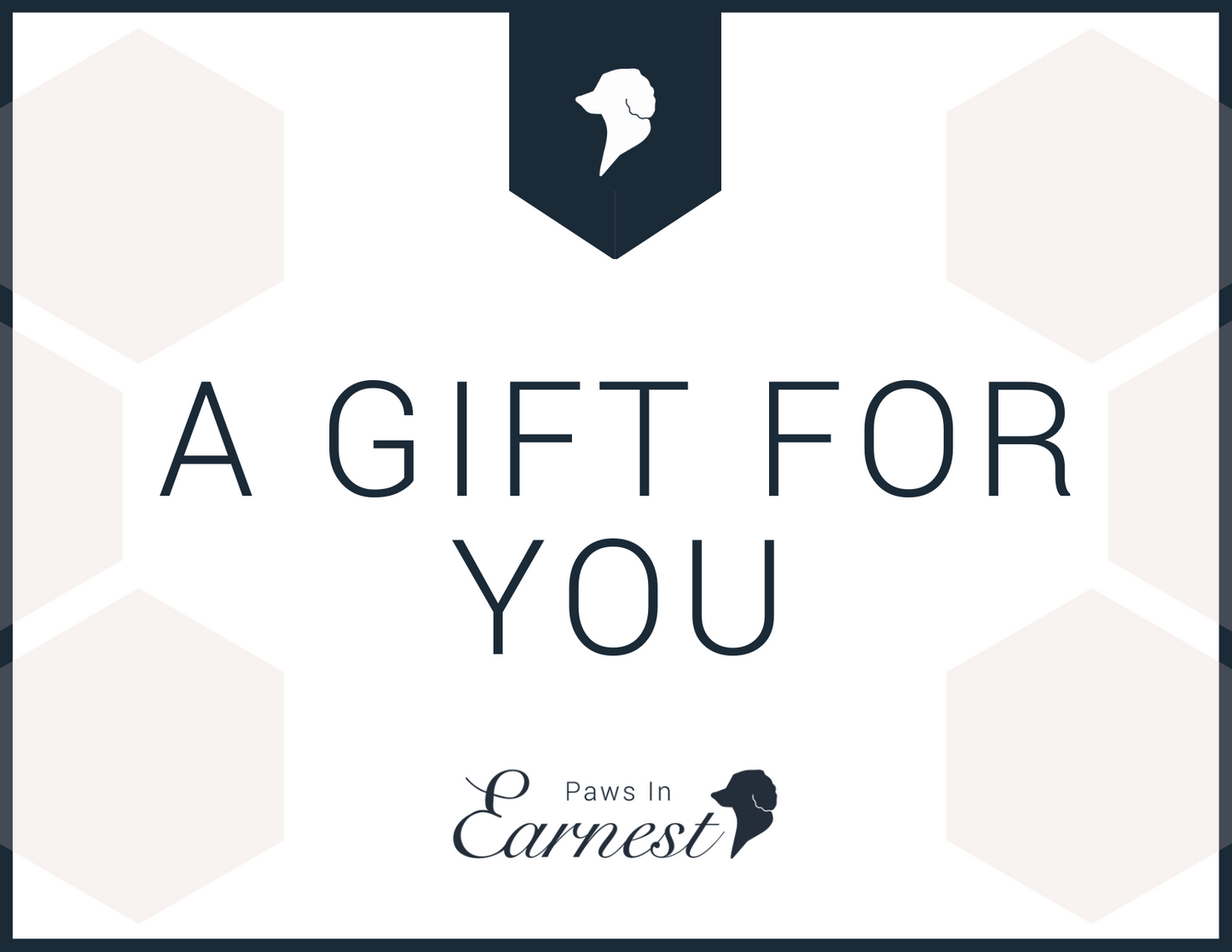 Paws In Earnest Gift Card